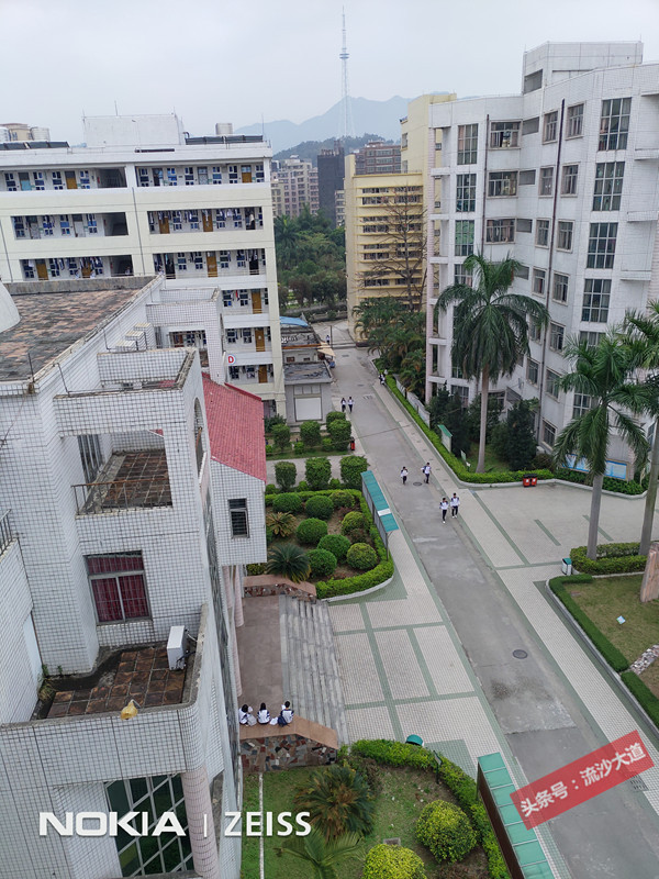 广东普宁侨中学校全景图,普宁华侨中学照片