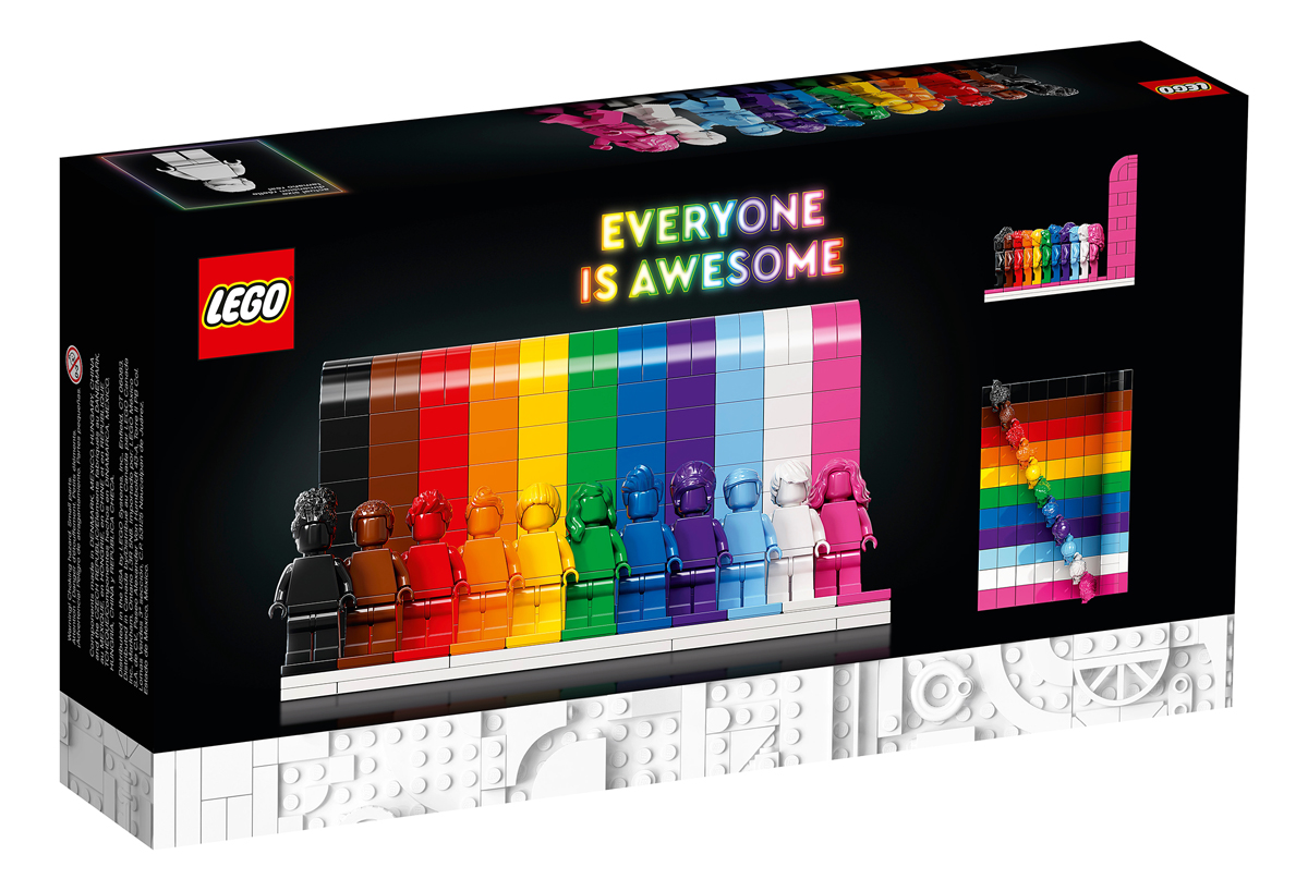 乐高40516彩虹人套装背后的故事,乐高60196北极探险系列大容量套装