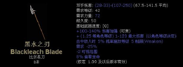 暗黑2暗金武器大全,暗黑2米山暗金武器