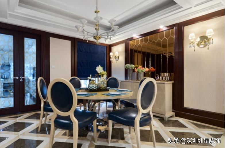 金地天逸轻奢装修,平潭金地天逸117户型装修