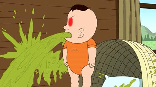 宝宝呕吐没必要警惕,宝宝呕吐是食物中毒了吗