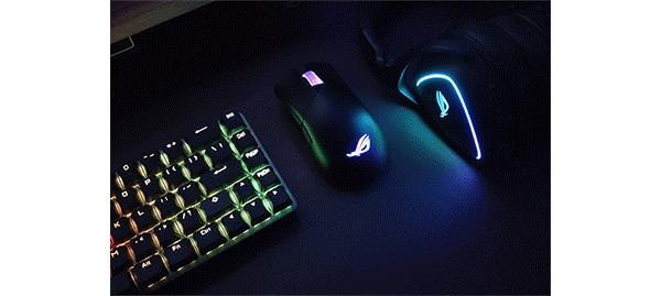 游戏宅理想桌面,电竞头戴式耳机rog棱镜s