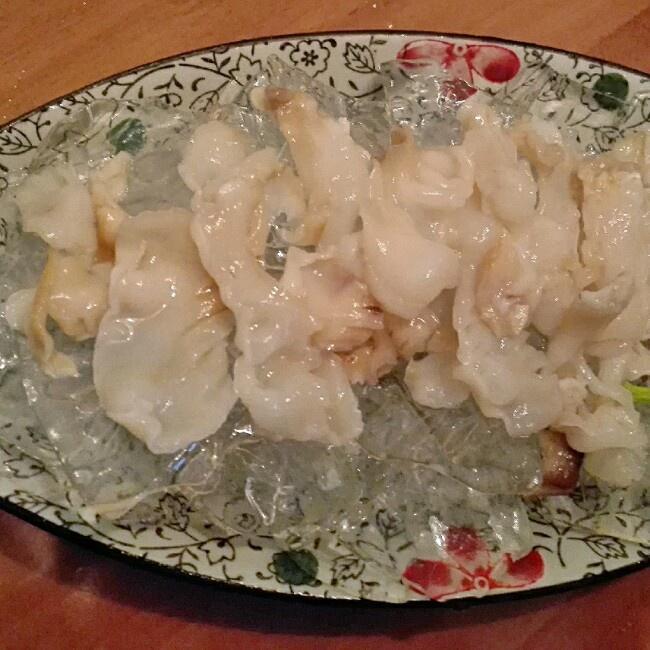 一层山小渔翁说：原来能做刺身的“大象鼻子”叫做象拔蚌