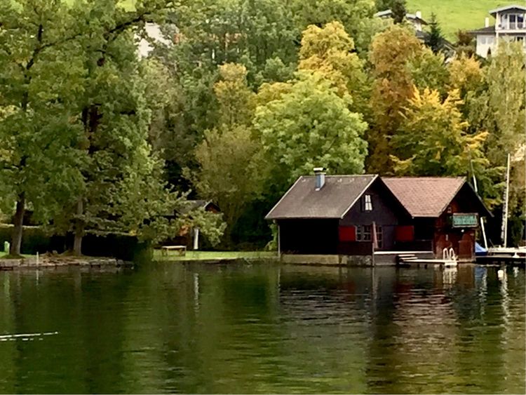 奥地利最美小镇雪景,世界最美湖畔小镇