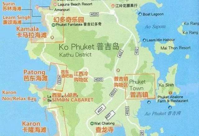 普吉岛自驾攻略,自驾去普吉岛的路线