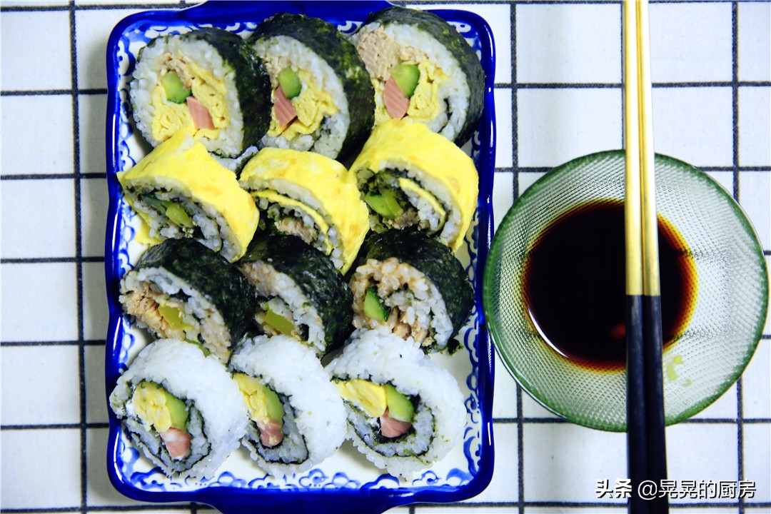 三种卷法让你的寿司与众不同，秋日登高郊游最佳拍档