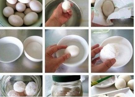 腌咸鸭蛋用黑醋不行吗,腌咸鸭蛋不用黄泥的做法