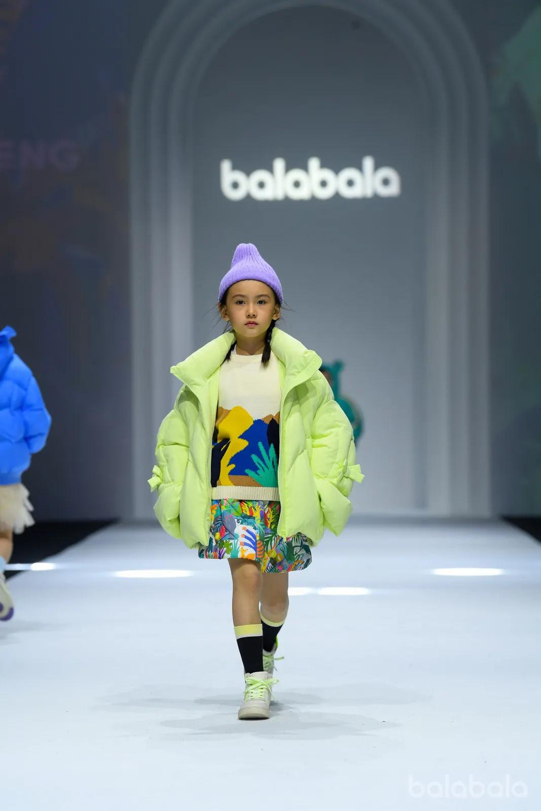 巴拉巴拉童装时装周,上海时装周2021童装巴拉巴拉