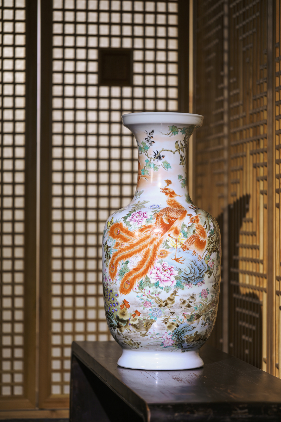 丹凤朝阳百鸟朝凤,丹凤朝阳百鸟争鸣尊价格多少