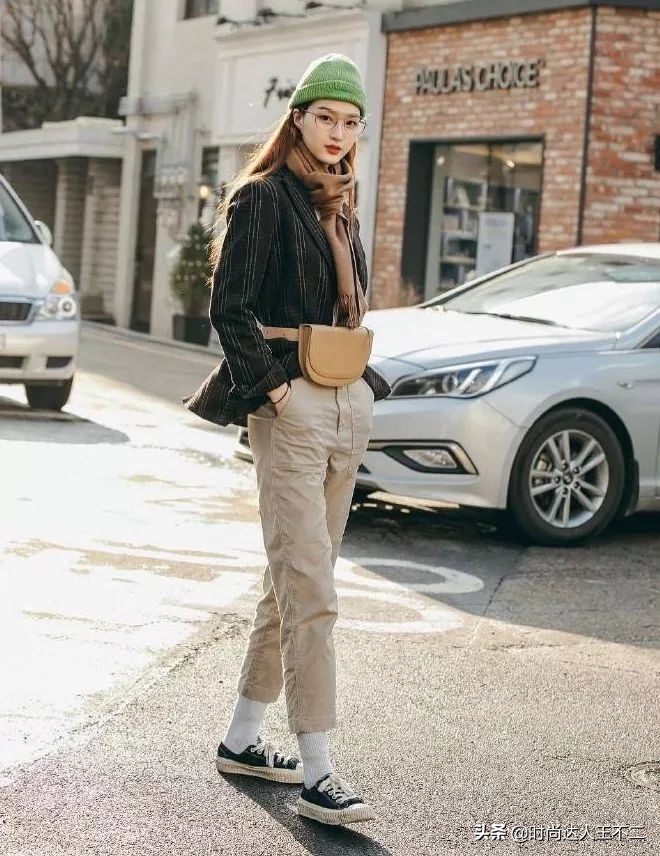 韩国秋天穿搭,首尔小个子初秋穿搭