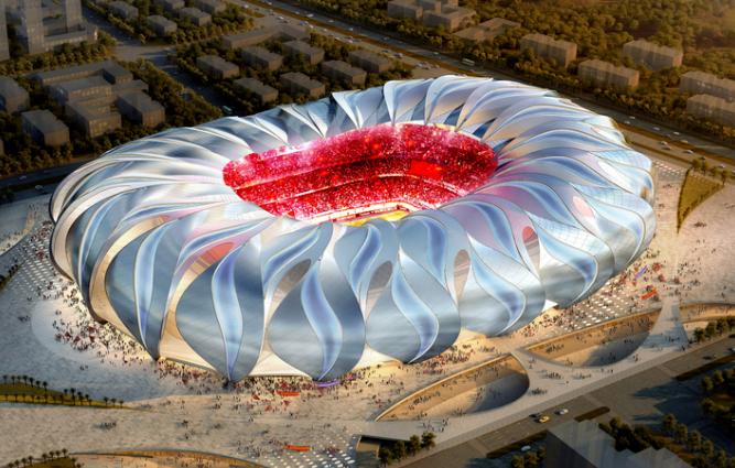 好看的足球场设计,足球球场设计