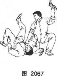 防身术防直拳,掌棍防身术