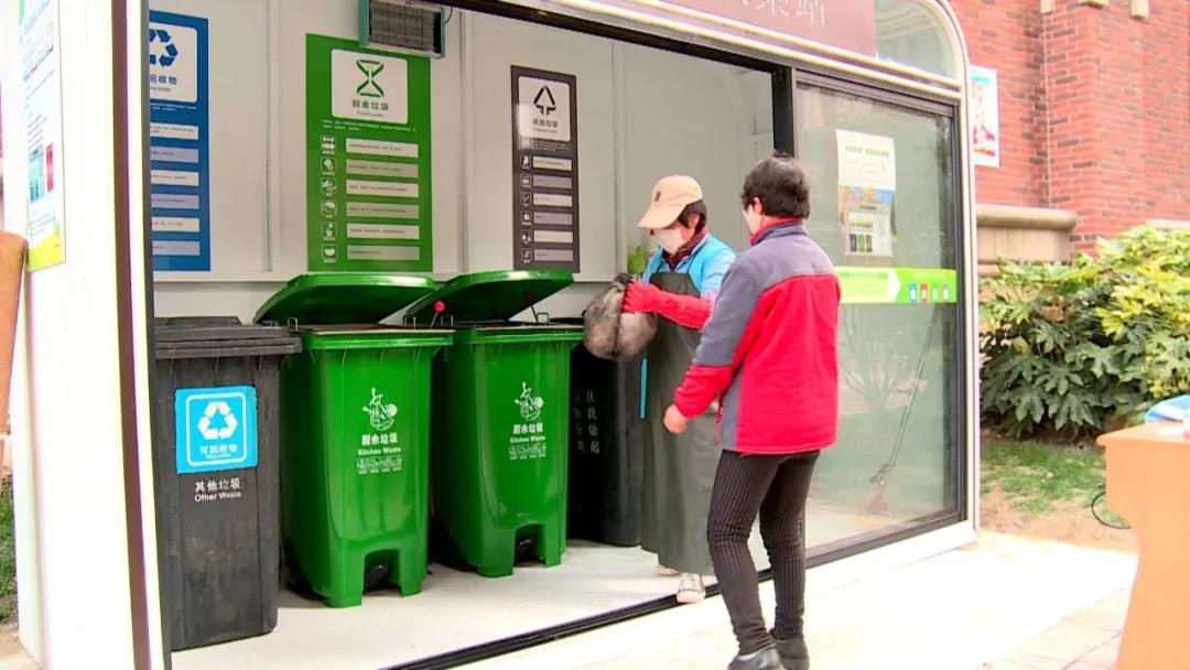 泰州海陵区垃圾,海甸岛实施垃圾分类