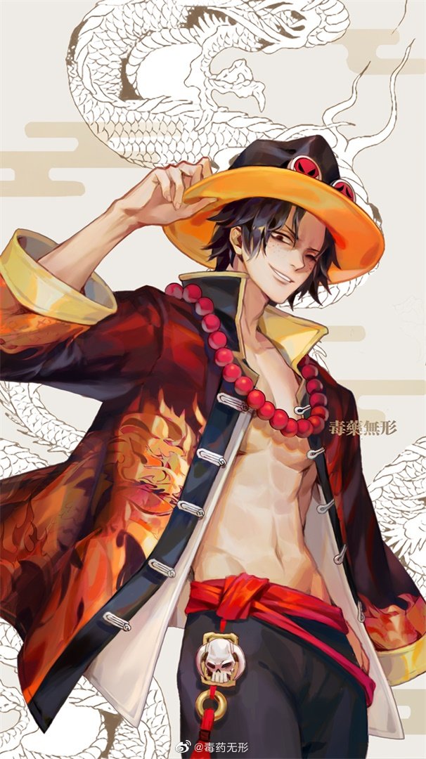 海贼王照片草帽海贼团时尚版,海贼王路飞唐装旗袍