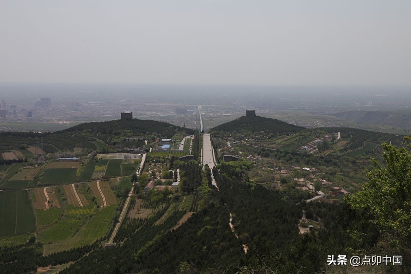 武周乾陵,西安乾陵旅游攻略图