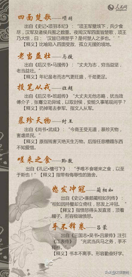 有关知识的成语,十个与和有关的成语