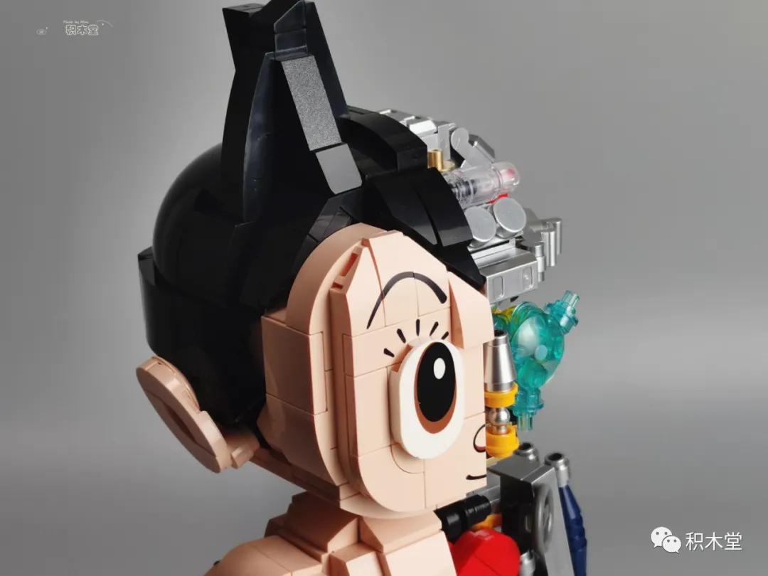 铁臂阿童木70周年展示盒,铁臂阿童木积木测评