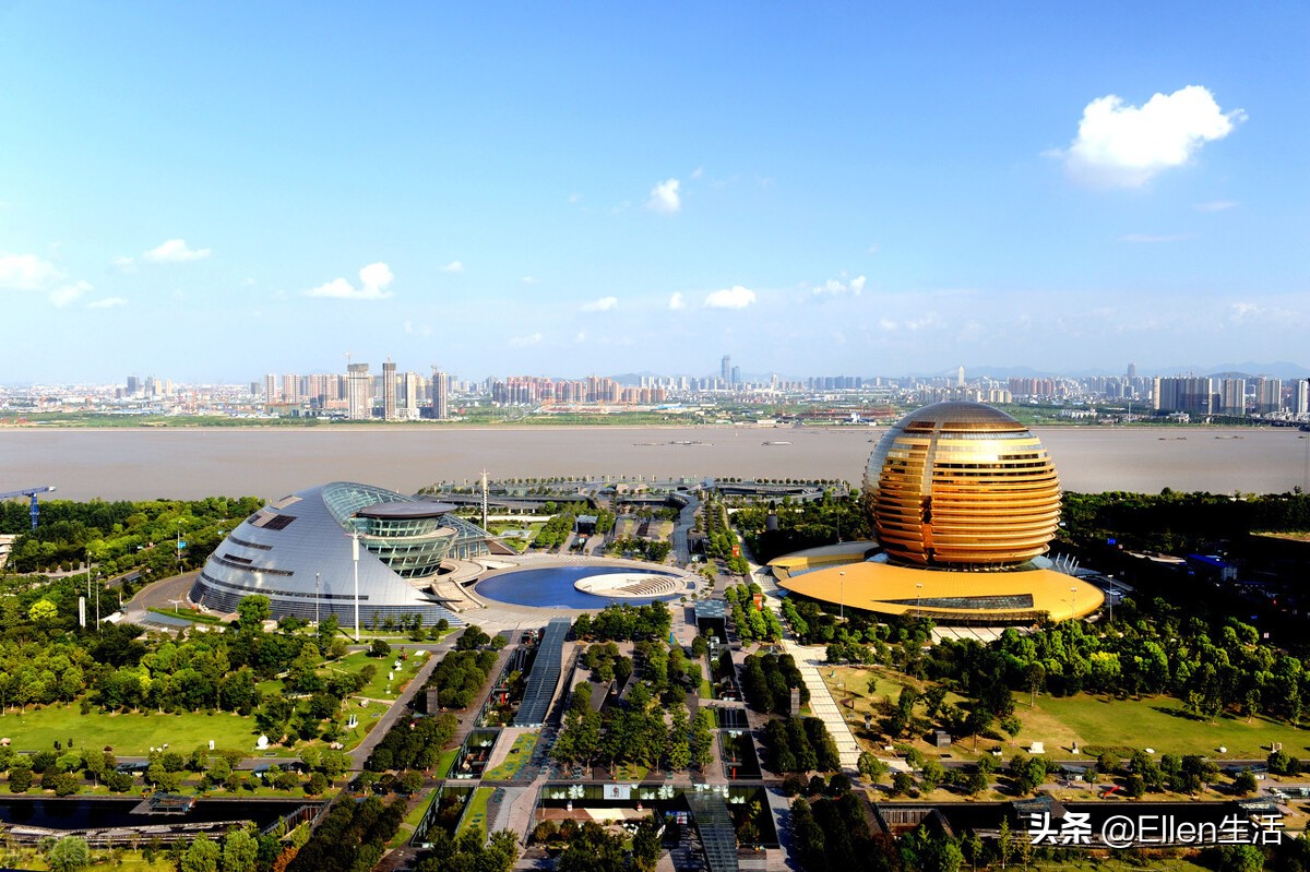 美丽的钱江新城,钱江新城夜景比上海外滩还漂亮