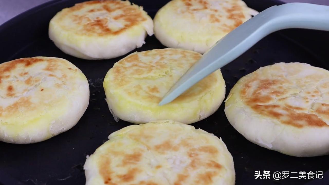 10分钟搞定简单好吃的酥饼,在家怎么做酥饼又酥又好吃