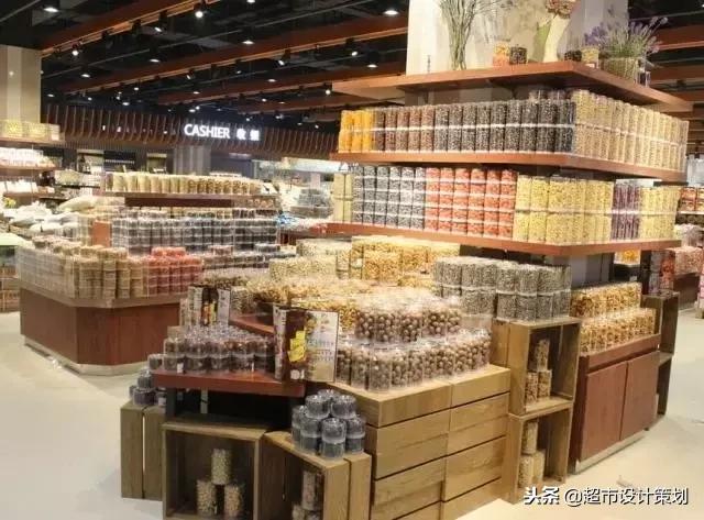 超市食品陈列摆放效果图,超市休闲食品创意陈列图片