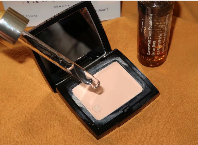 毛戈平粉膏痘坑肌上妆效果,毛戈平粉膏瑕疵皮真实测评