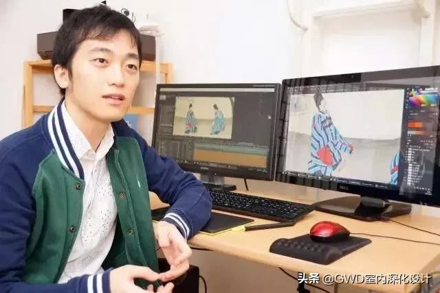 设计稿作品动态展示,浮世绘设计图素材