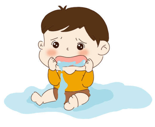 宝宝喜欢吐口水怎么回事,宝宝总是吐口水干呕