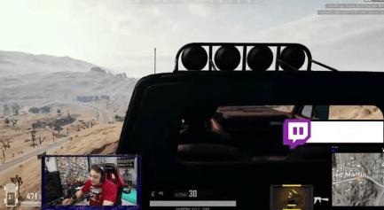 绝地求生主播无伤跳车,绝地求生主播为什么总按b键