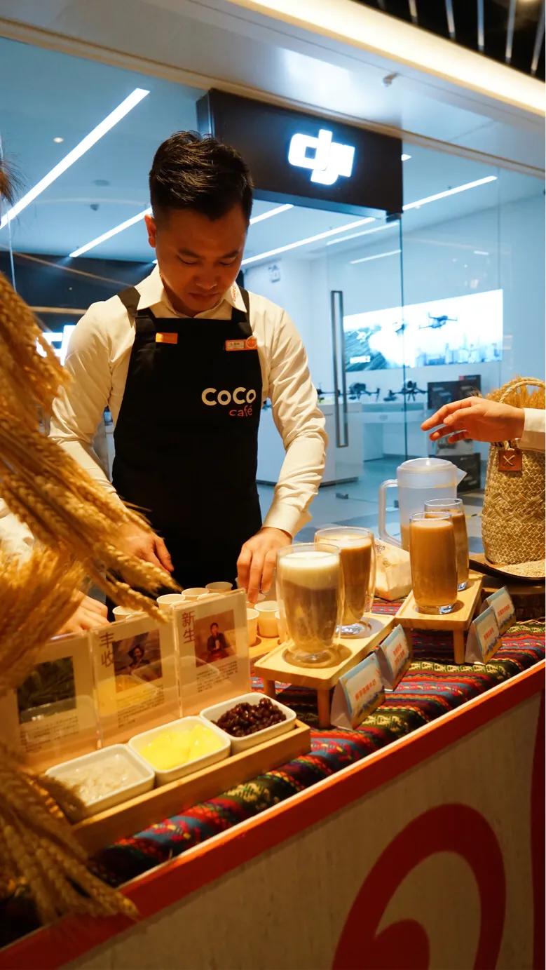 coco青稞轻食,coco芋泥青稞大红袍