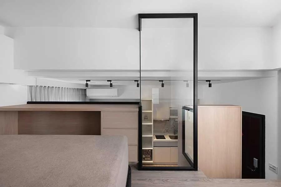 35平小户型一室改两室,23平米两层小户型改造