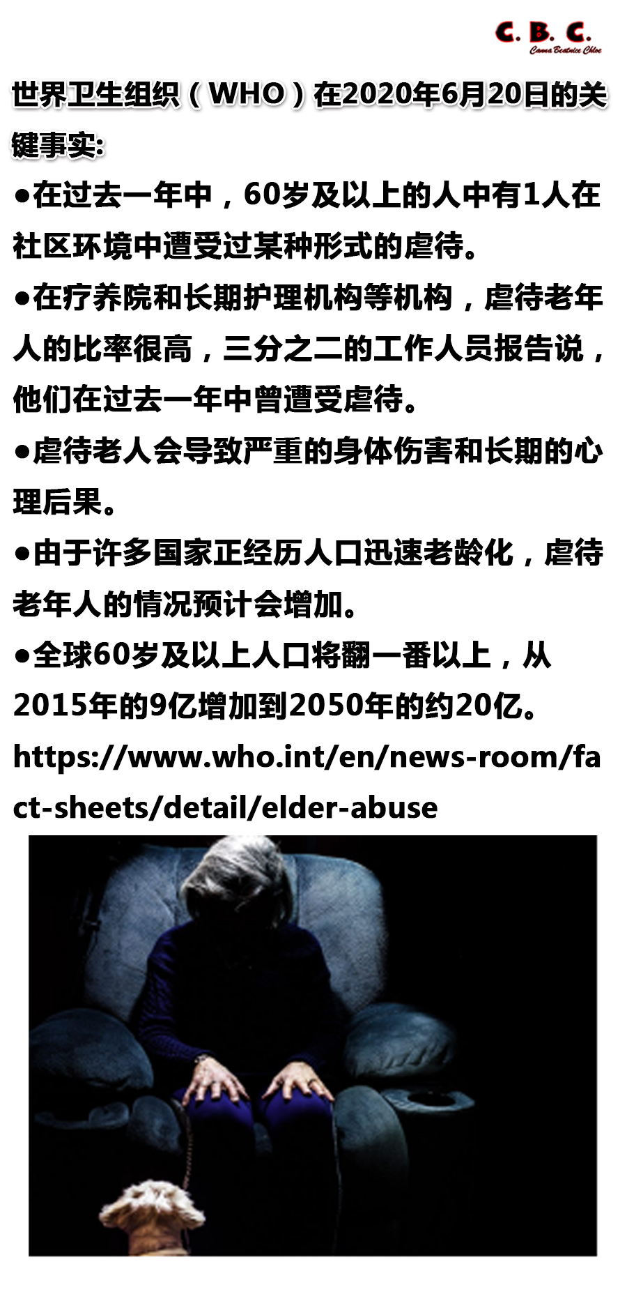 认识对老年妇女的*虐性**待