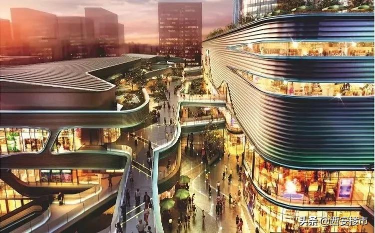 西安未来最大商业综合体,西安万科大都会商业综合体
