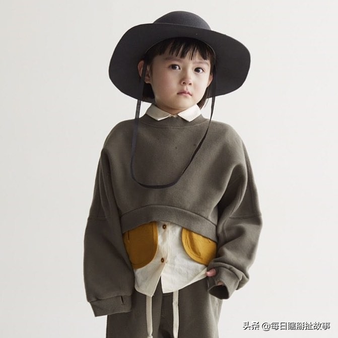 日系的童话少女,童装的盐系,大地色系的时尚打开方式