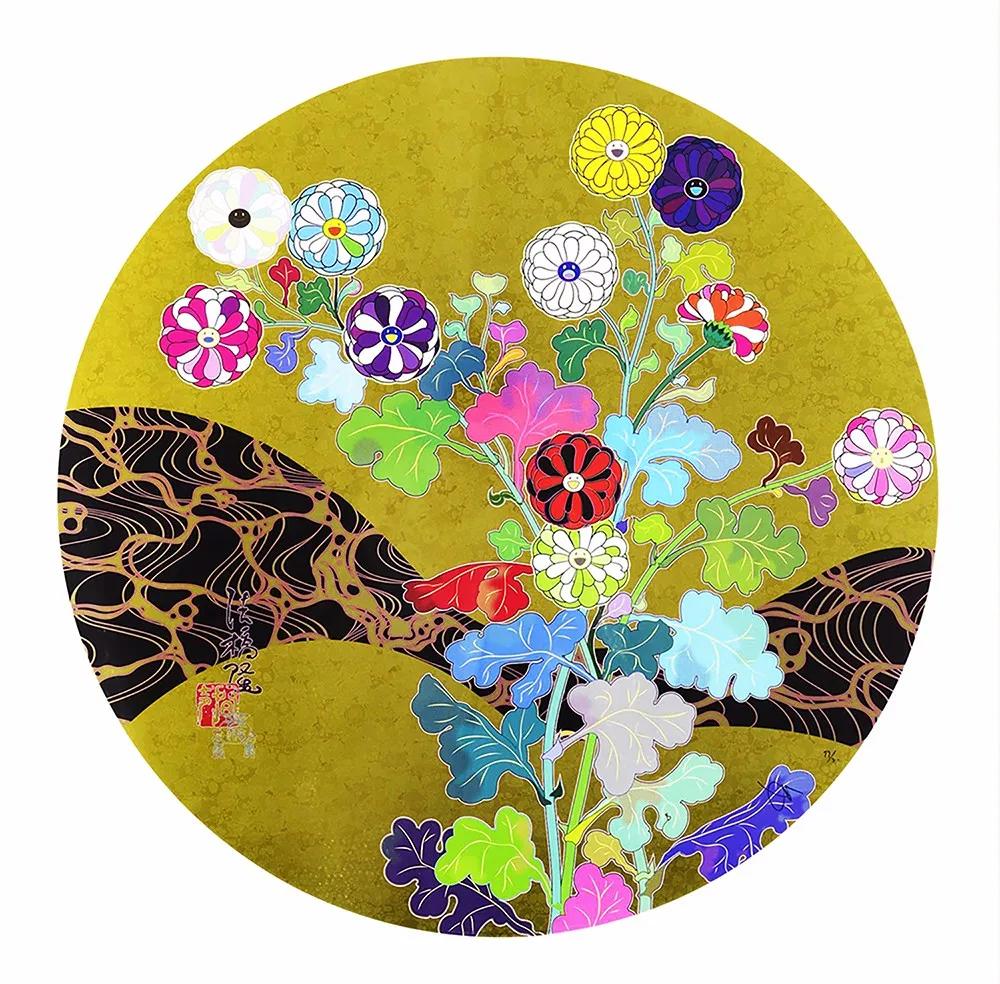 村上隆版画欣赏,村上隆珍藏画展