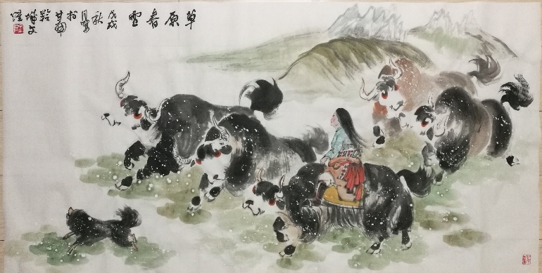 画国画没那么难,网上卖画什么画好卖