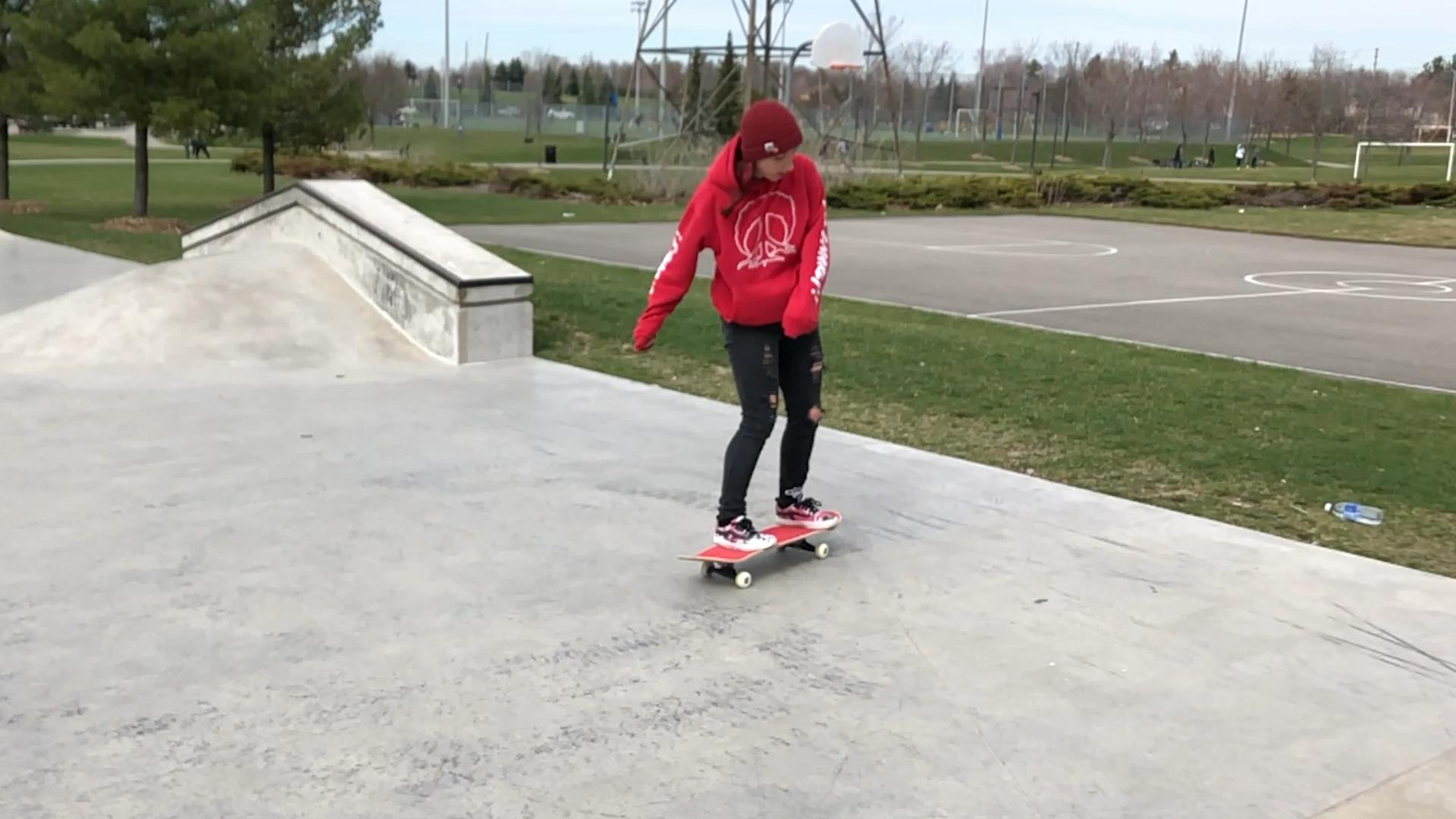 滑板ollie一般多久学会,滑板学习视频初学