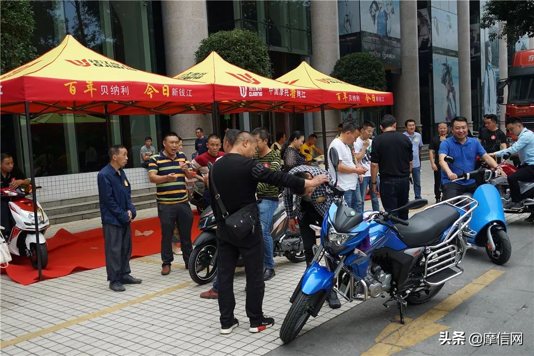 钱江摩托新品上市发布会强势登陆四川