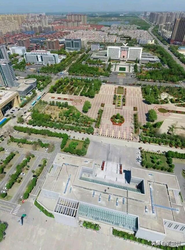 宿州城市最新发展,宿州城市全景图