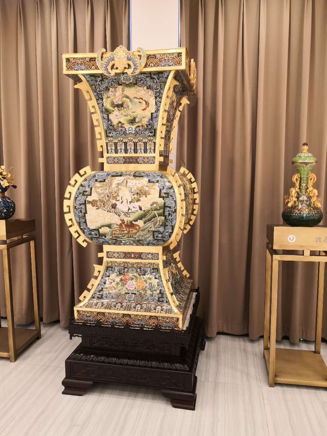 景泰蓝独步皇宫108道工序冠绝天下,故宫元明清景泰蓝