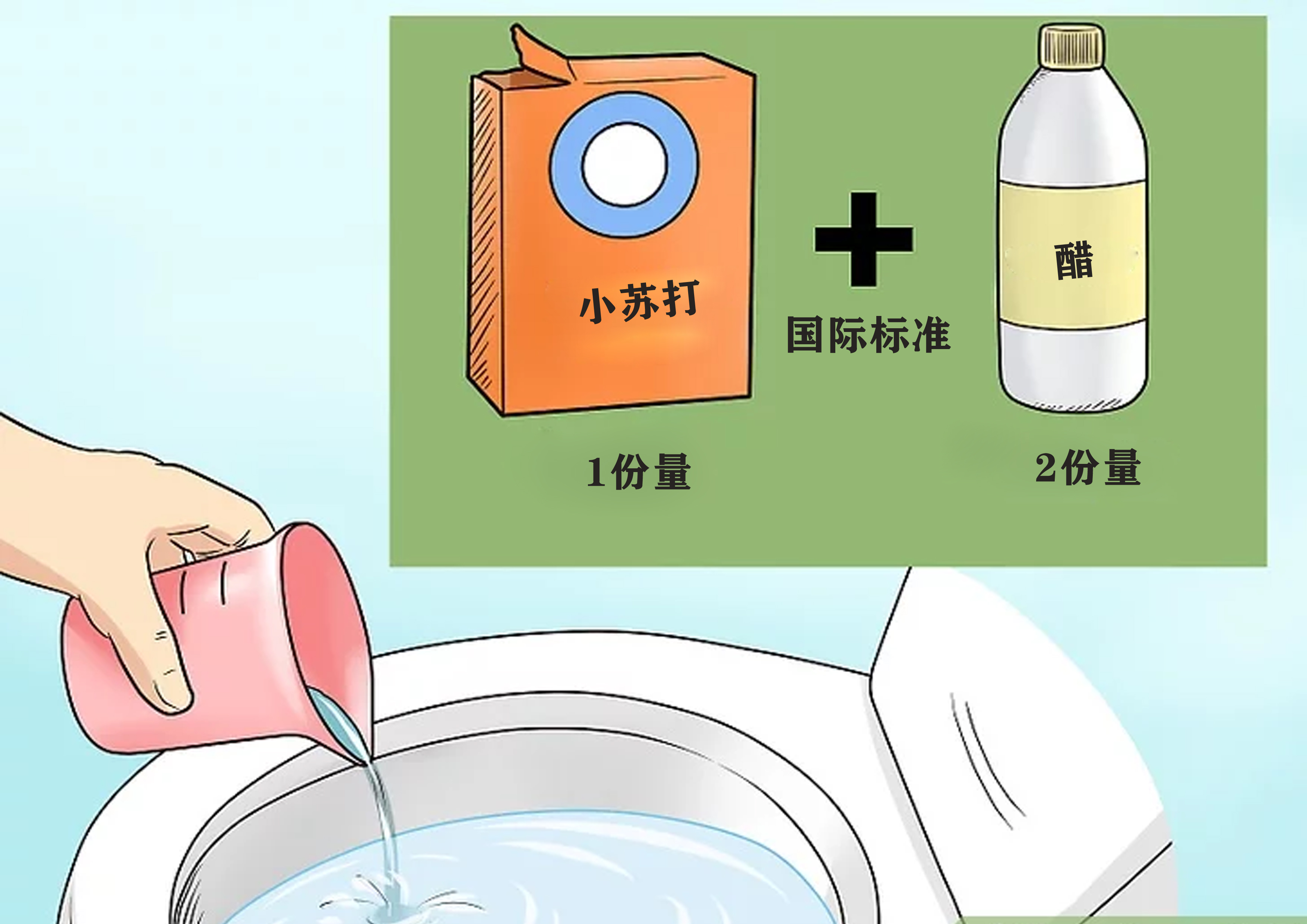 抽水马桶堵了?别急,利用常见的4种日用品及方法即可疏通