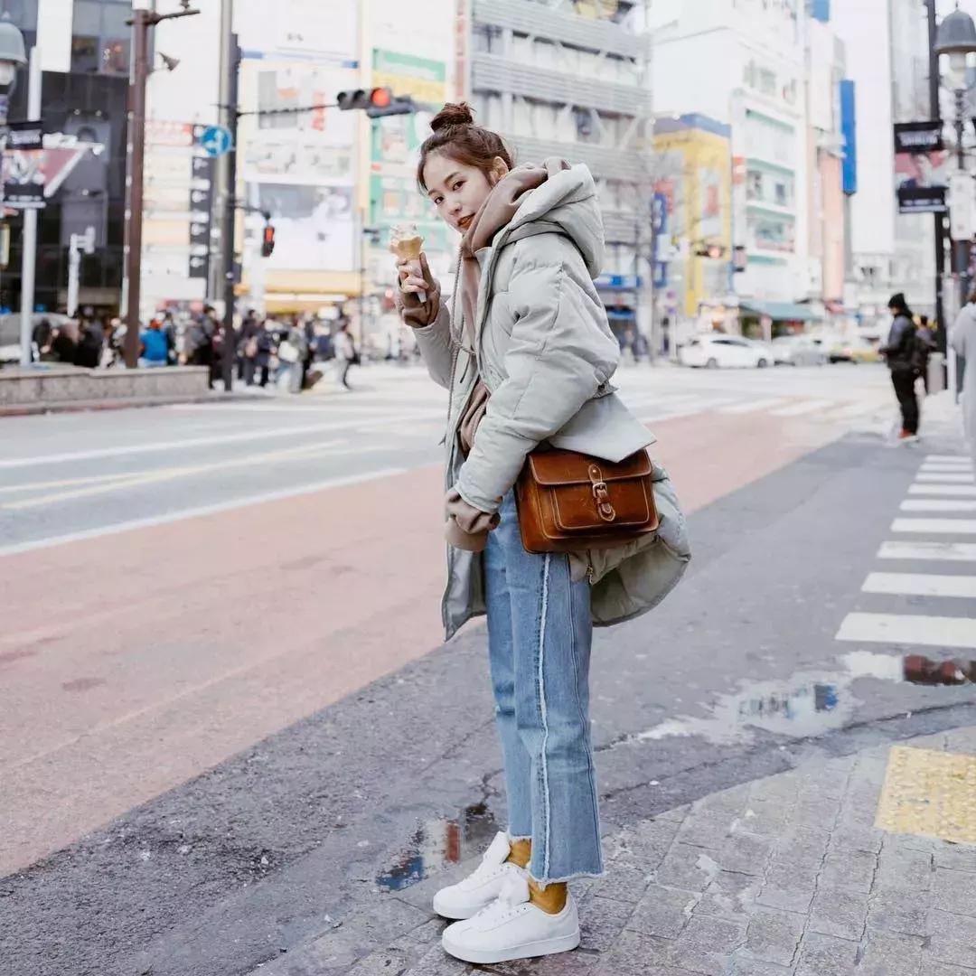 胖妹妹上衣显瘦秋天新款,超显瘦的裤子学生党秋天