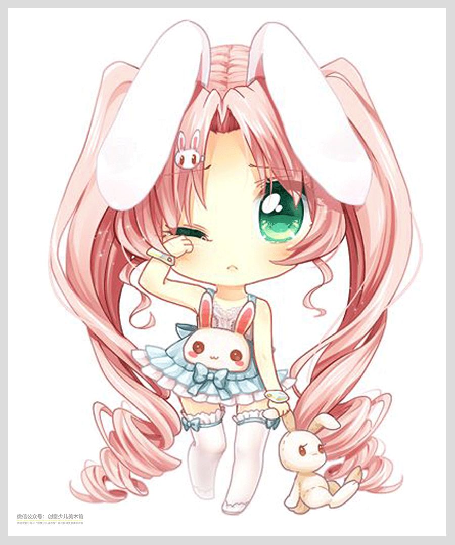 漫画素材视频教程,漫画人物少女素材图片