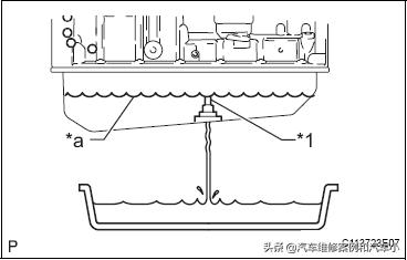 丰田锐志a960e变速箱怎样检查油位,丰田a960e自动变速箱分解图