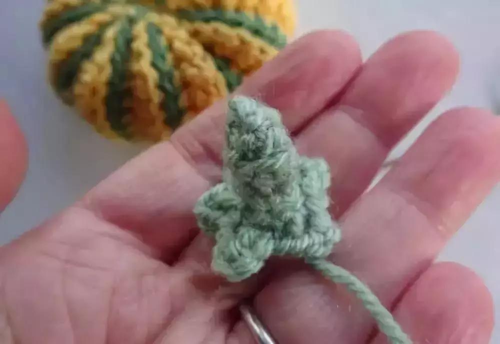 南瓜钩织法图文教程,南瓜的钩织全教程