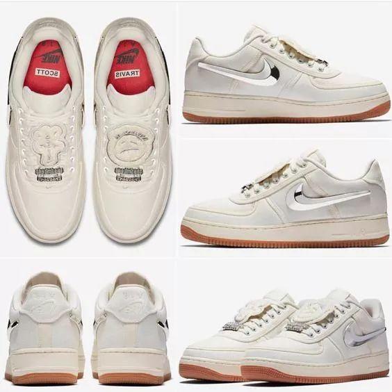 travisscott罕见上脚,travisscott紧张时刻