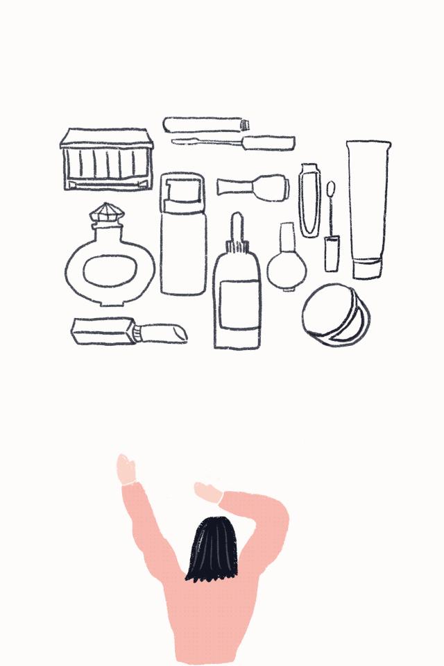糟蹋完一堆大牌化妆品后，我舒服了