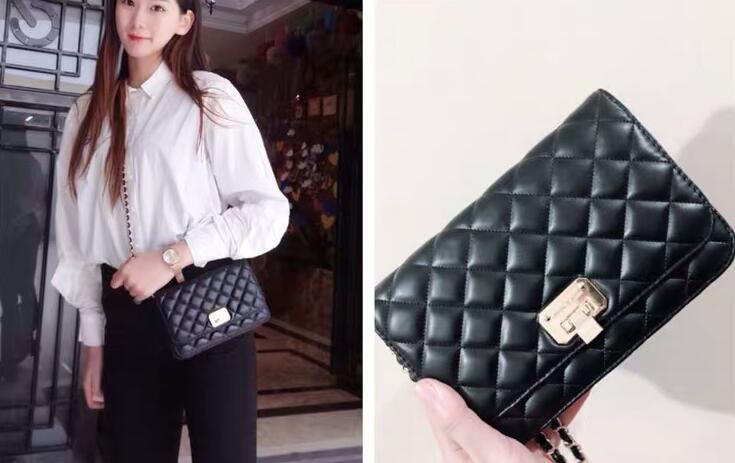 小香风菱格包diy材料包,百搭精致小包小香风