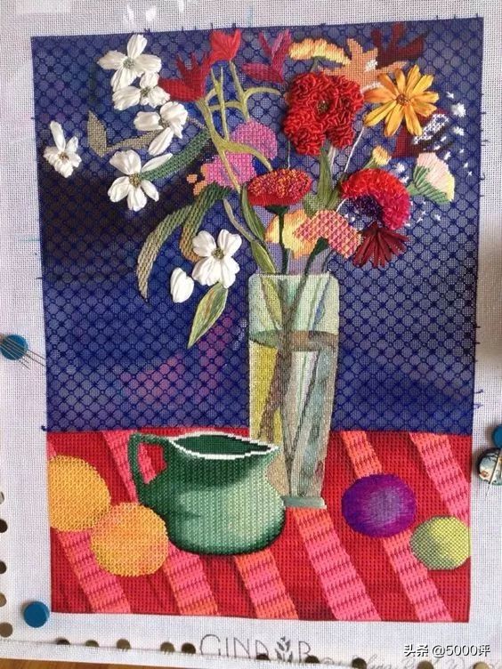 十字绣绣好要怎么弄,十字绣正确绣法为什么要留一格呢