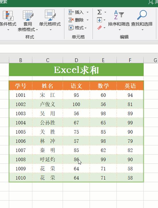 为什么excel求和求不了,为什么求和不显示求和数据