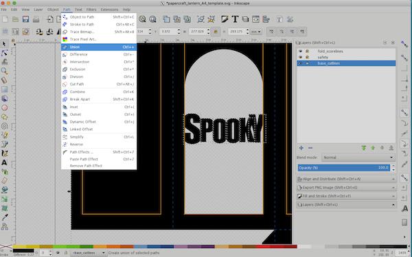 如何使用Inkscape制作万圣节灯笼|Linux中国